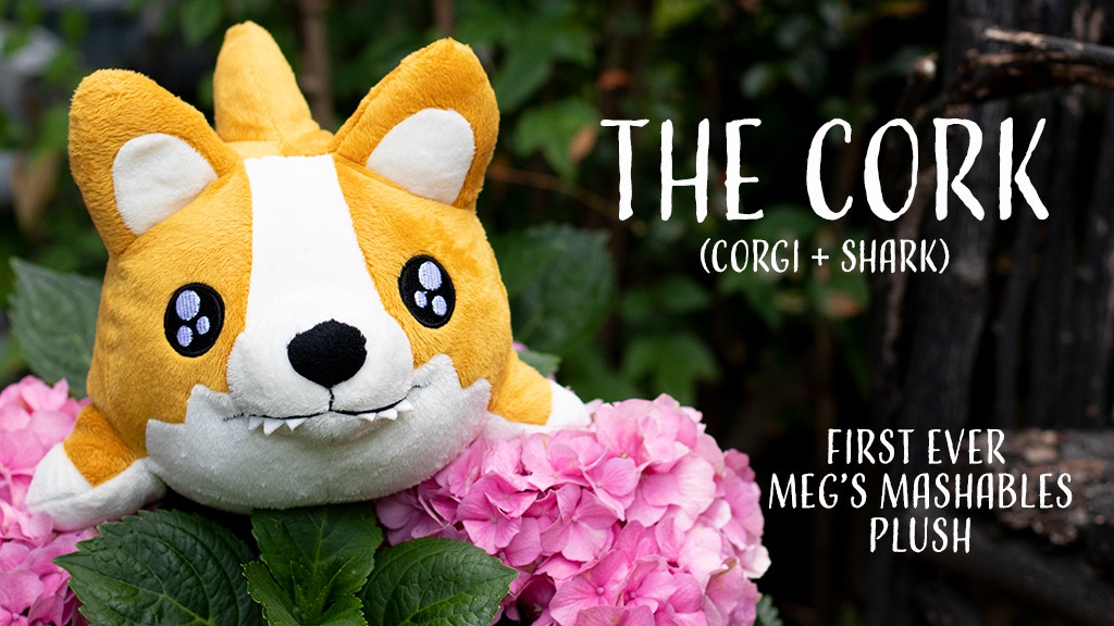 The Cork: Corgi/Shark Plush