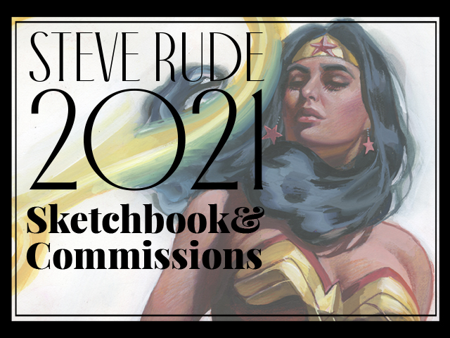 2021 Steve Rude Sketchbook