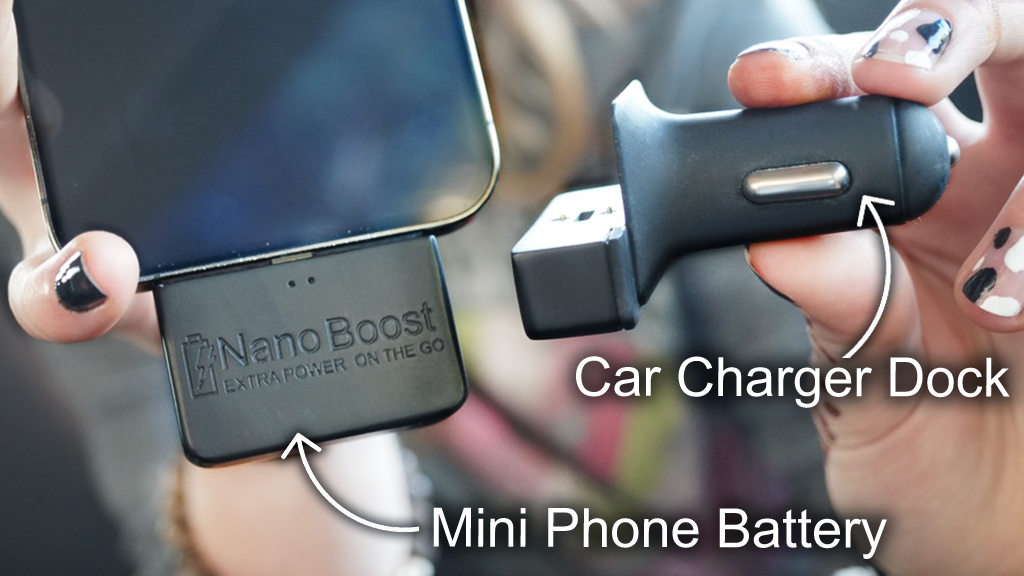 NanoBoost: Mini Phone Battery TO-GO!
