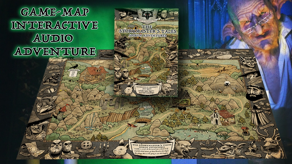 Storymaster's Tales Spoken Adventures Game-Map.