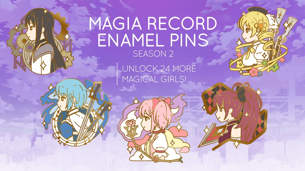 MagiReco Enamel Pin Collection SEASON 2