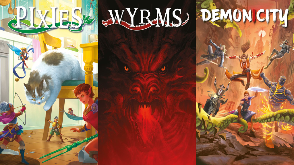 Pixies, Wyrms, Demonicity – Three Mini Role-Playing Games