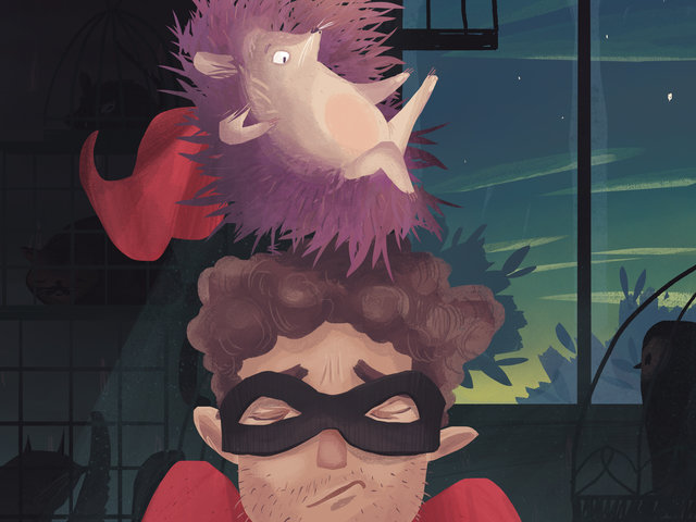 Amelia - A richly illustrated Hedgehog book written by a Kid