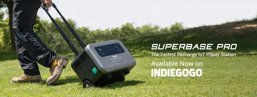 SuperBase Pro: Fastest Recharge IoT Power Station