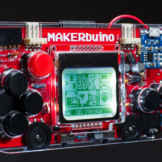 MAKERbuino - a DIY game console