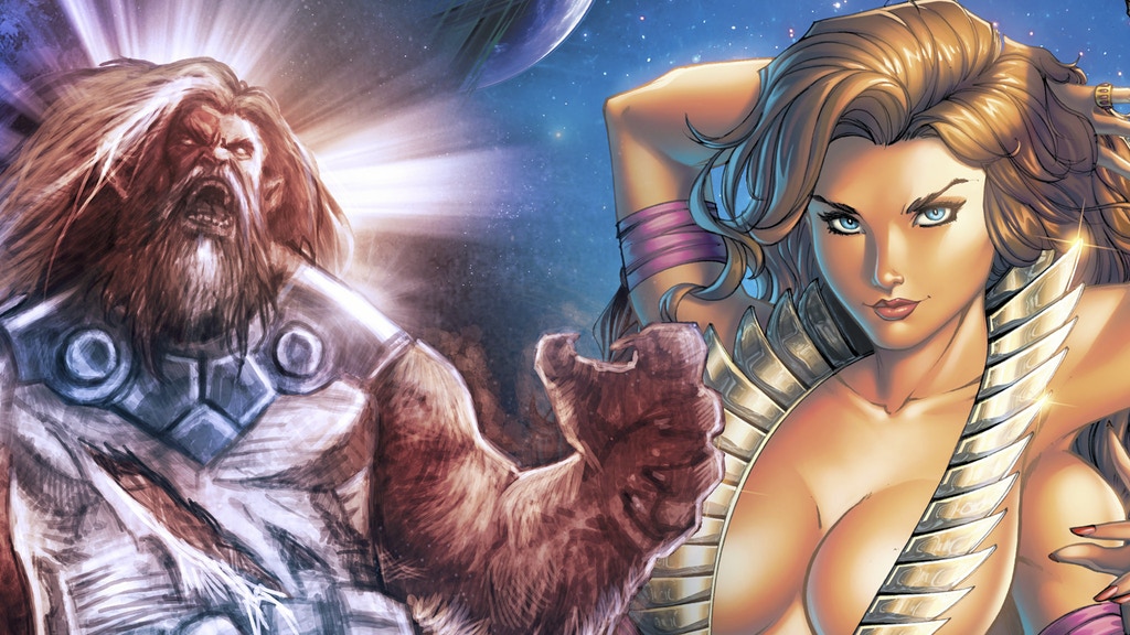 SAVAGE SASQUANAUT #1-6: Bigfoot conquers SPACE VEGAS