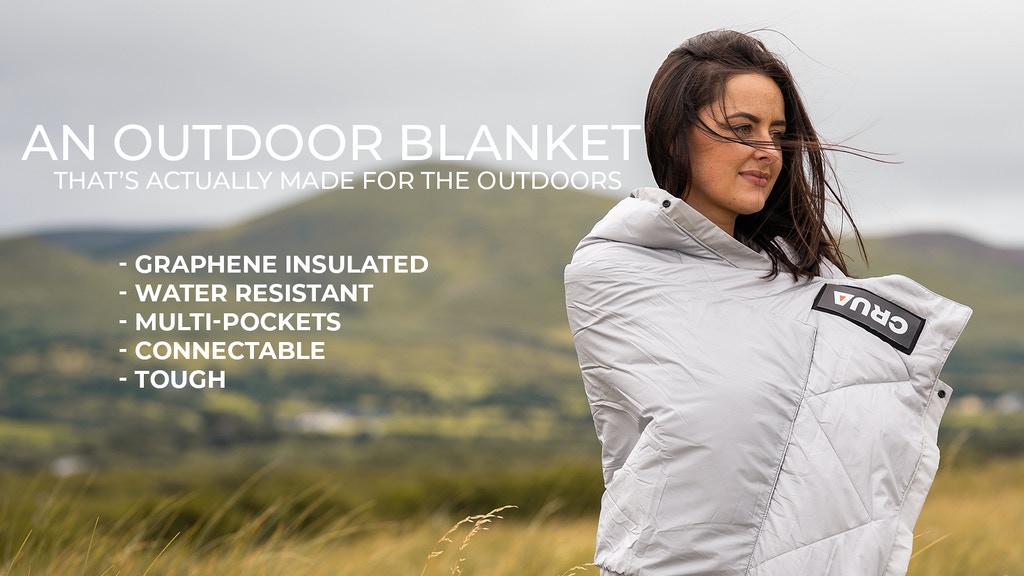 Culla Blanket by Crua | The Ultimate Outdoor Blanket