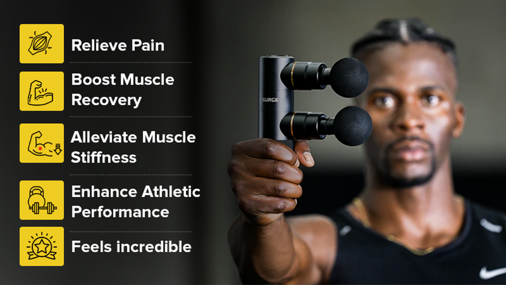 SURGE: The World's First Dual-Head Massage Gun | Pain Relief