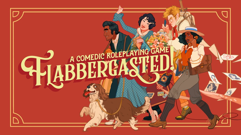 Flabbergasted! A comedic tabletop RPG