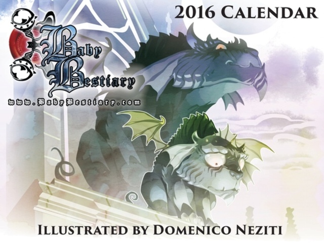 Baby Bestiary 2016 Calendar