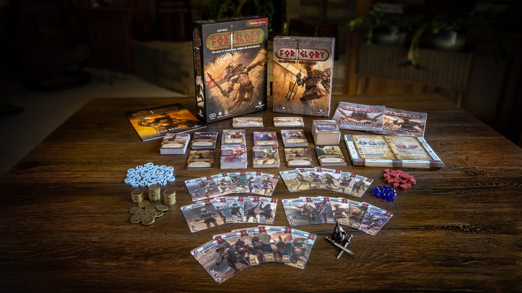 For Glory: Champions Expansion and For Glory 2nd Printing