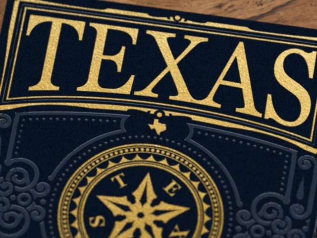 TEXAS - Luxury playing cards designed by Jackson Robinson