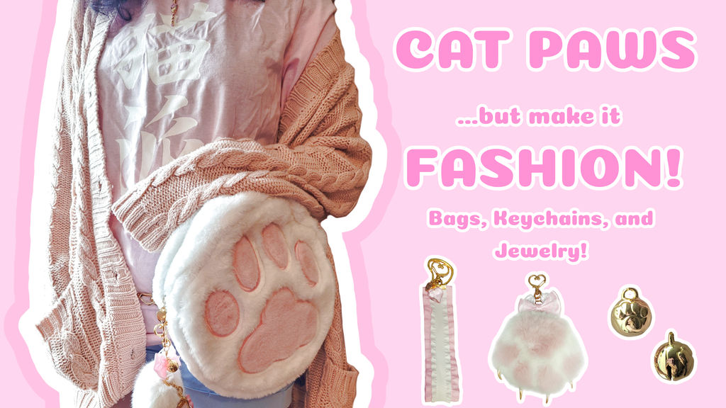 Cat Paws But Make It Fashion! Bags, Keychains, and Jewelry