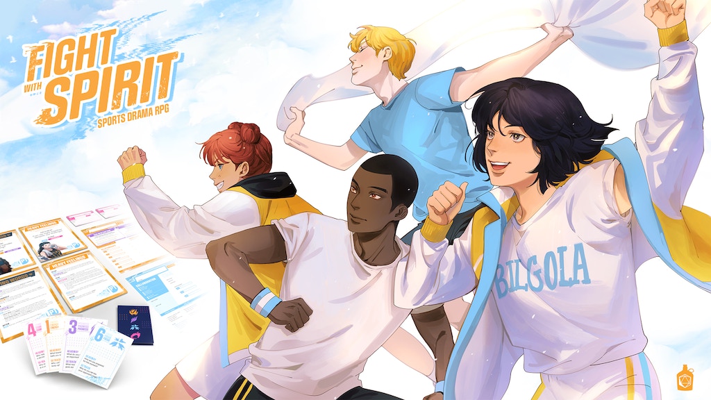 Fight With Spirit: A Sports Drama RPG