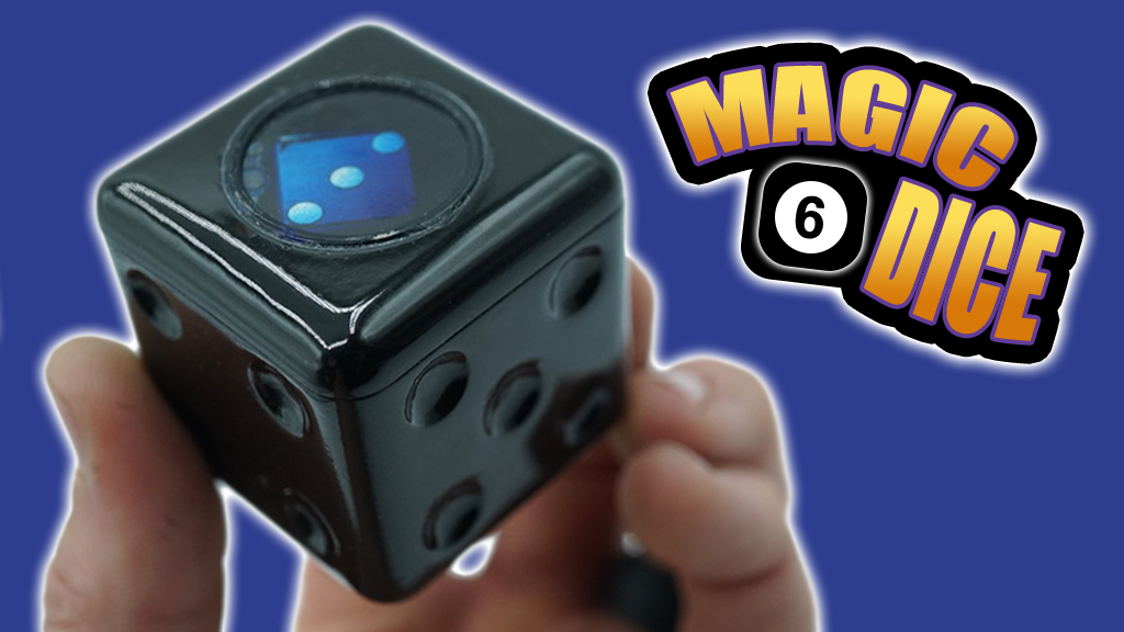 Magic 6 Dice: Retro themed dice inspired by your childhood!