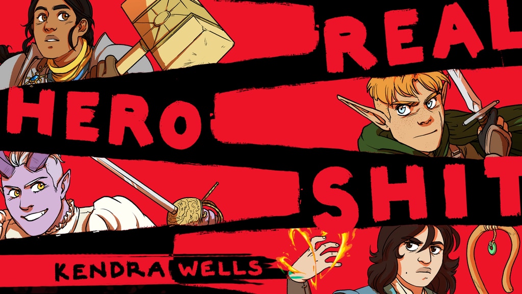 REAL HERO SHIT by Kendra Wells