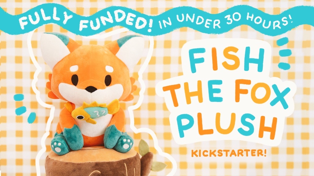 Fish the Fox Plush