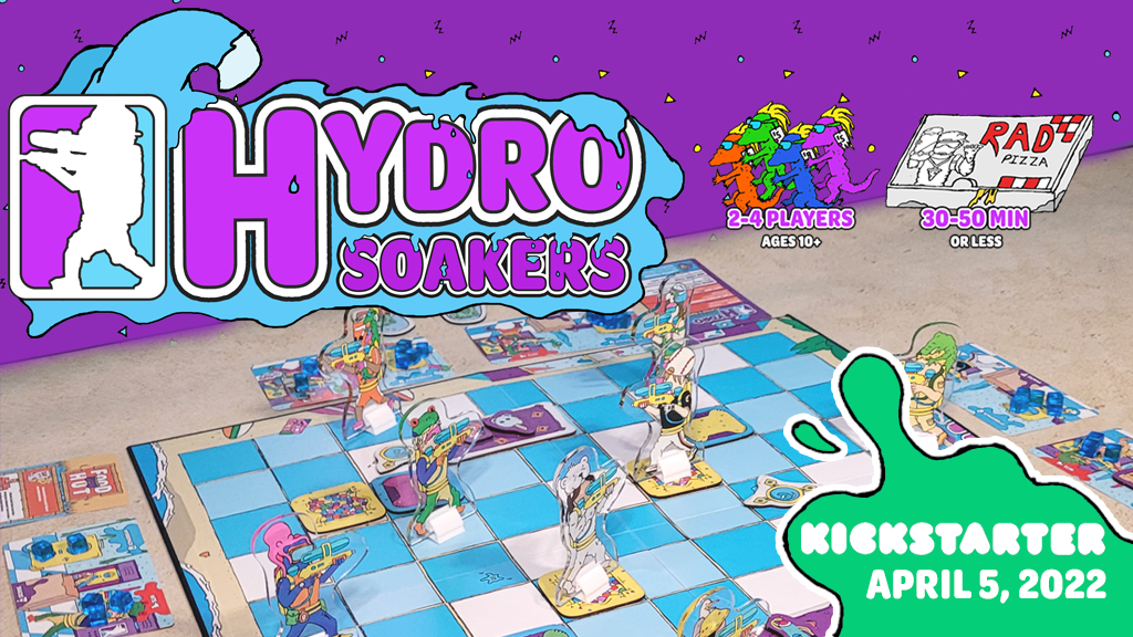 Hydro Soakers Board Game