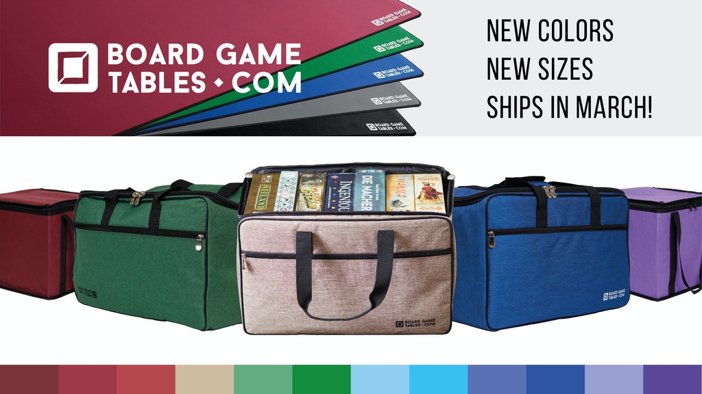 Bags and Playmats for Board Games