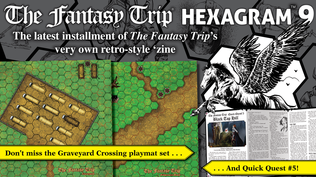 Hexagram #9, an Old-School RPG Zine for The Fantasy Trip