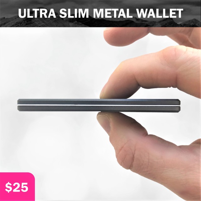 PulseX1 - Ultra Slim Minimalistic Wallet