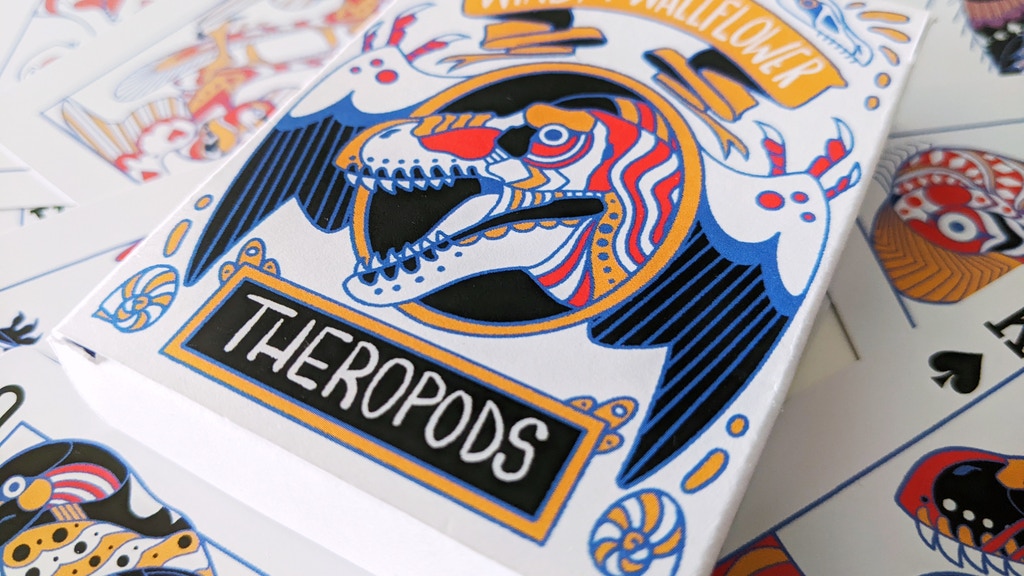 Theropod Dinosaur Playing Card Deck