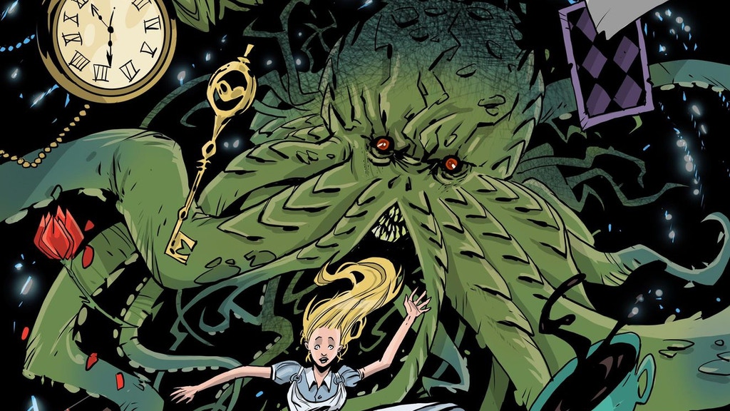 Cthulhu Invades Wonderland - 200+ Graphic Novel - Anthology