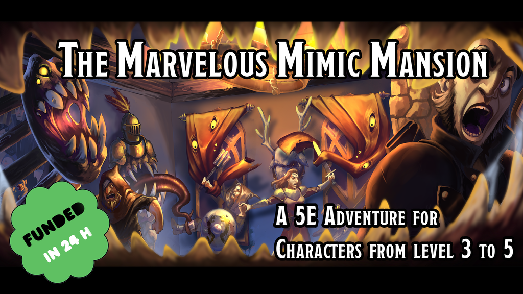 The Marvelous Mimic Mansion - A 5E adventure