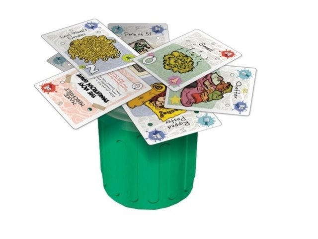 Garbage Day 2-6 Player (w/ Smelly Expansion) Dexterity Game!