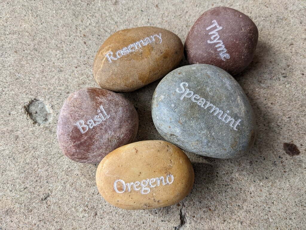 Make 100! Stone Garden Markers