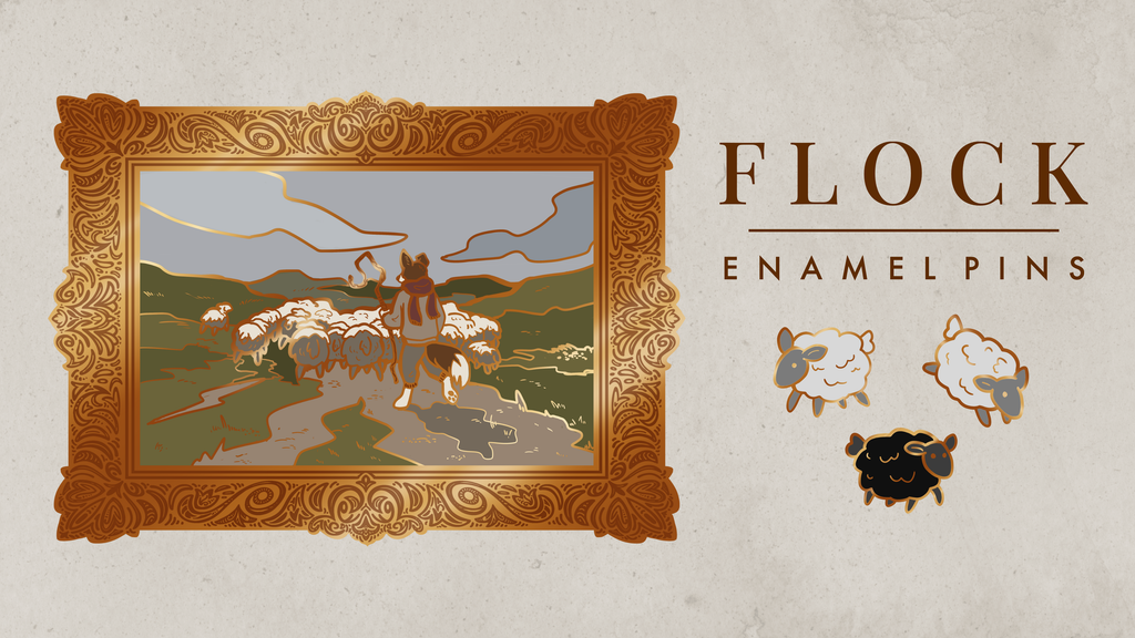 Flock - Collector's Enamel Pin