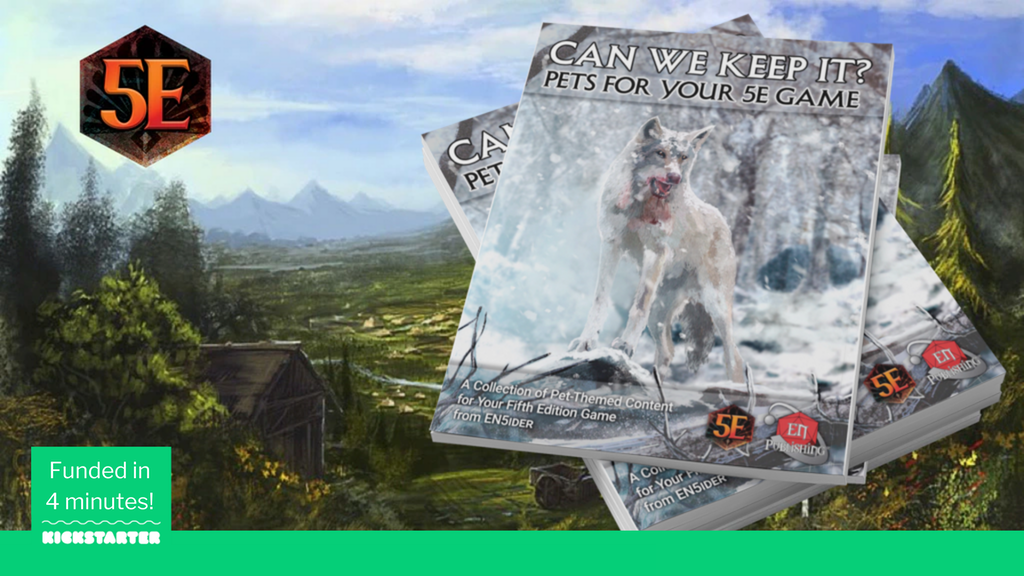 Can We Keep It? Pets for your D&D 5E Game