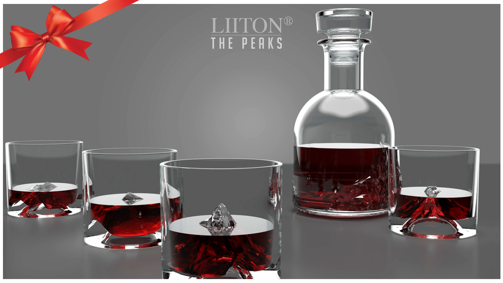 The Peaks Crystal Whiskey Set Chill Drinks in 18 Seconds