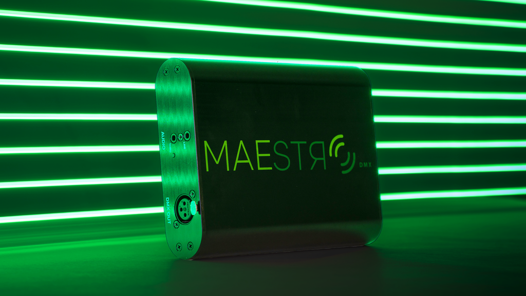BackerKit Pledge Manager for MaestroDMX The World’s First “Lighting