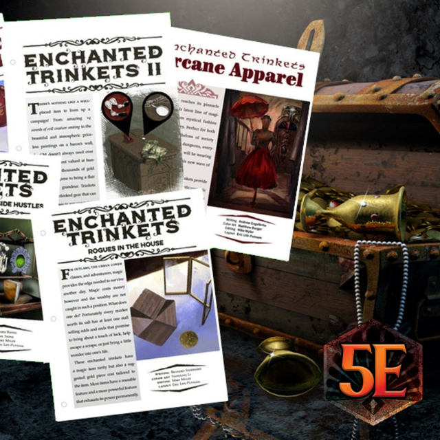 65 Enchanted Trinkets for D&D 5th Edition