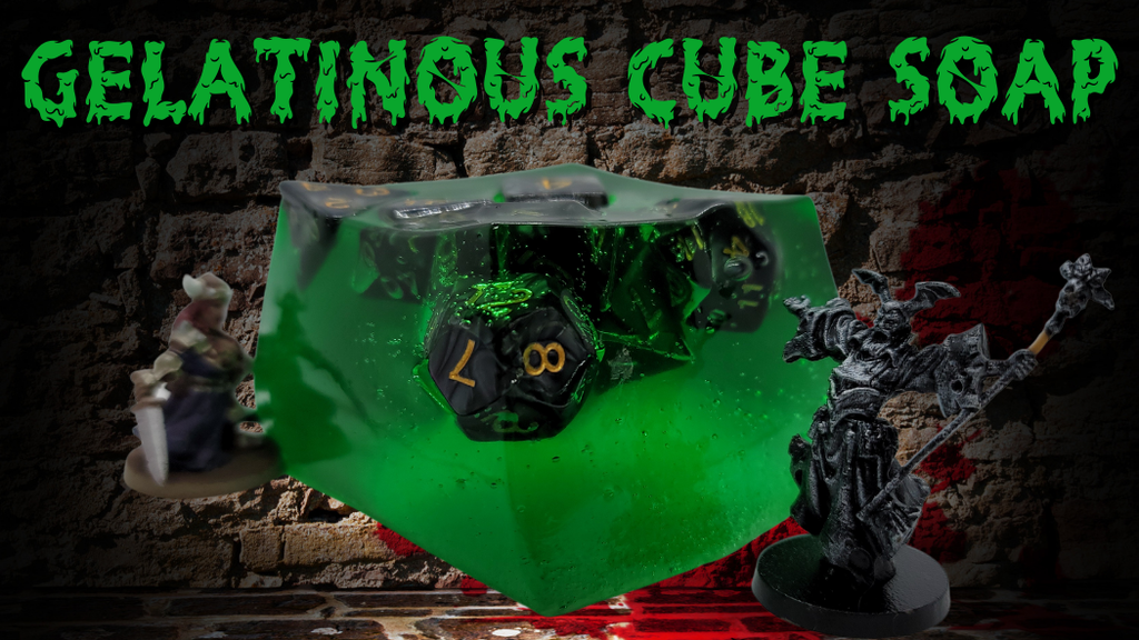 Gelatinous Cube Jelly Soap