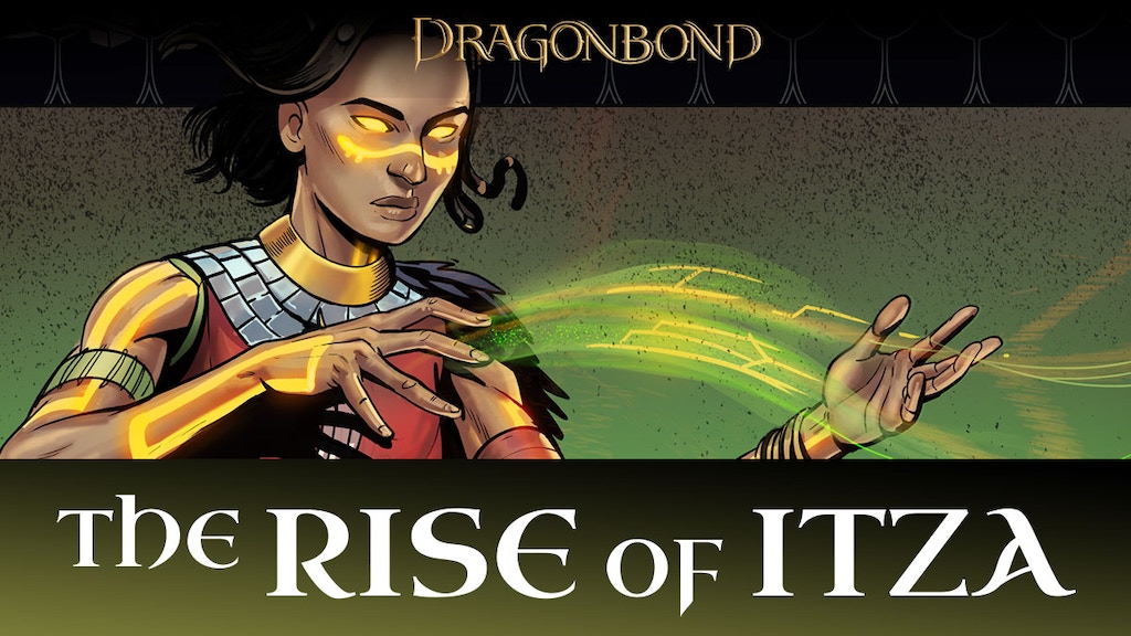 The Rise of Itza - thrilling fantasy graphic novel