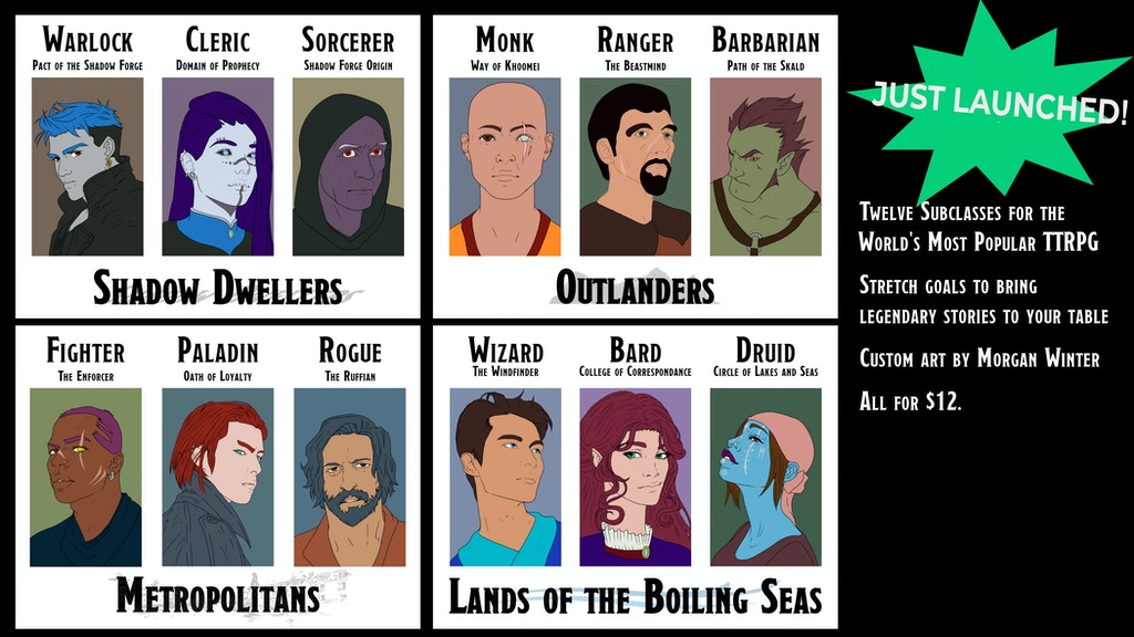 A Multiverse of Subclasses