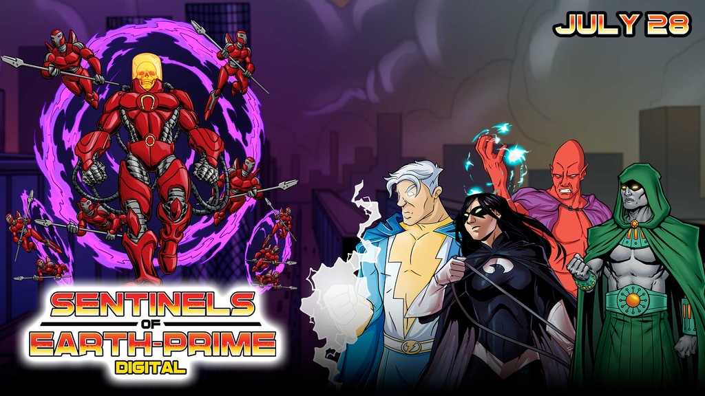 Sentinels of Earth-Prime - Digital Tabletop Game