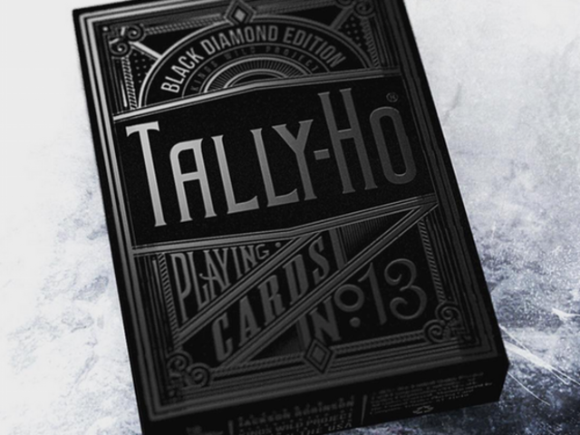 Black Diamond Tally Ho - Playing Cards by Jackson Robinson