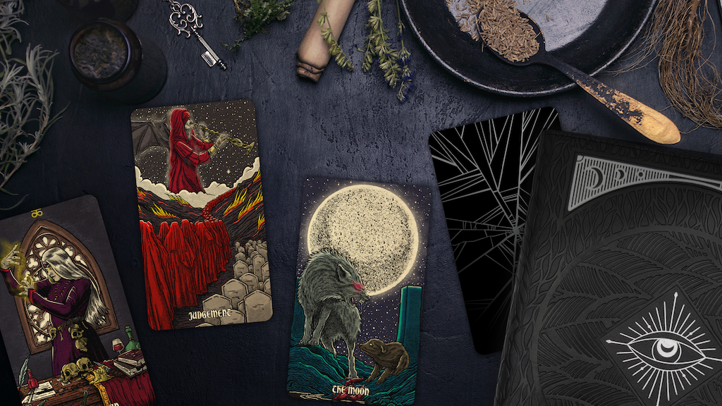 Dark Reflections: Tarot Deck & Journal