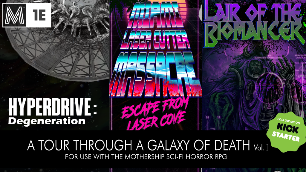 Galaxy of Death vol I: Adventure Bundle for Mothership TTRPG