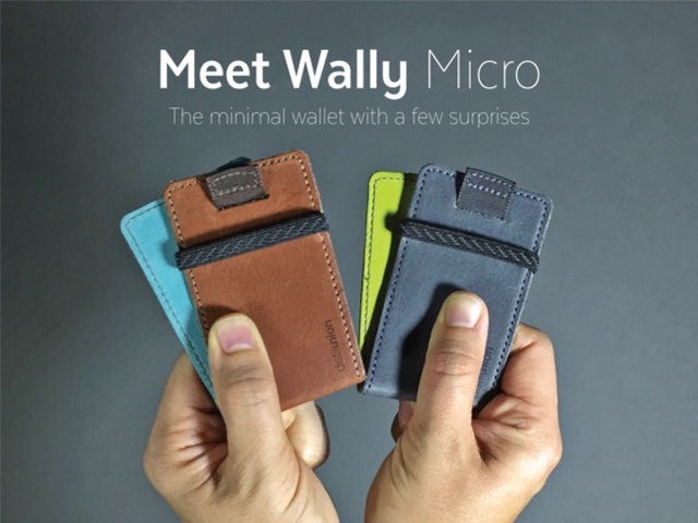 Wally Micro - The Minimal Wallet with a Few Surprises