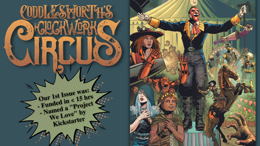 Coddlesworth's Clockwork Circus: a graphic series, Issue 2