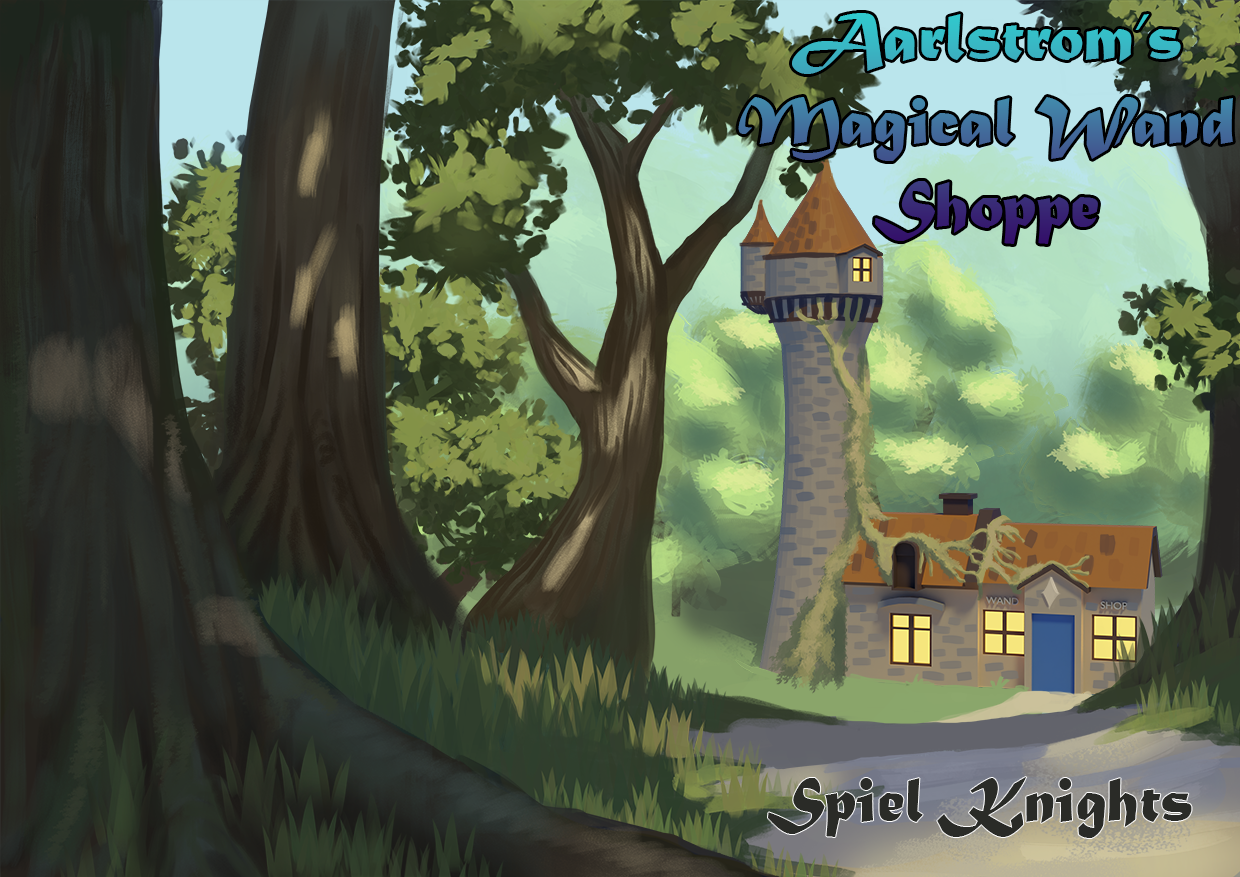 Aarlstrom's Magical Wand Shop #Zinequest