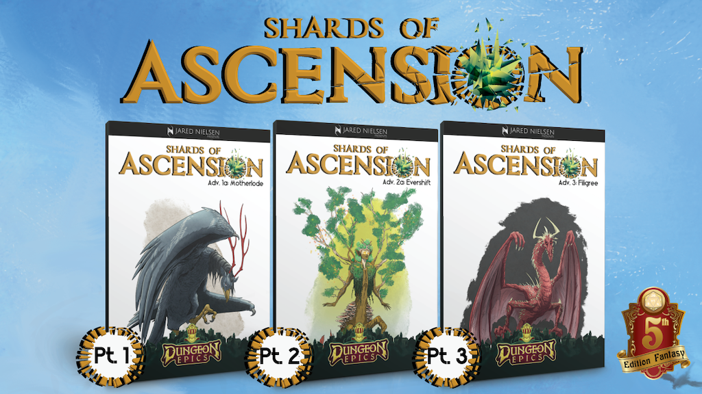 Shards of Ascension 1-3 for 5e