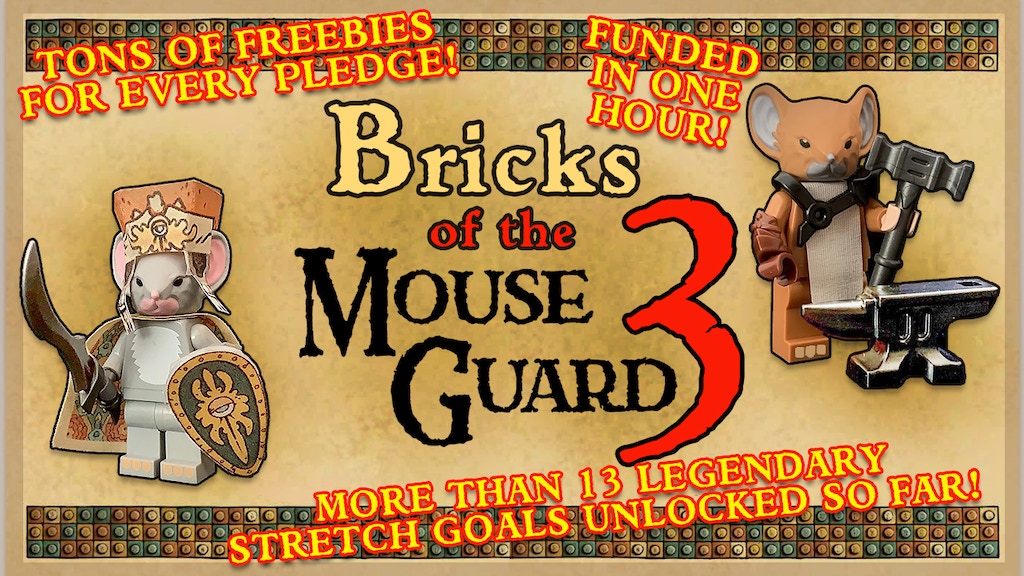 Bricks of the Mouse Guard 3