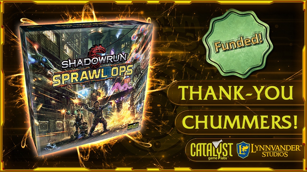 Shadowrun: Sprawl Ops Boardgame