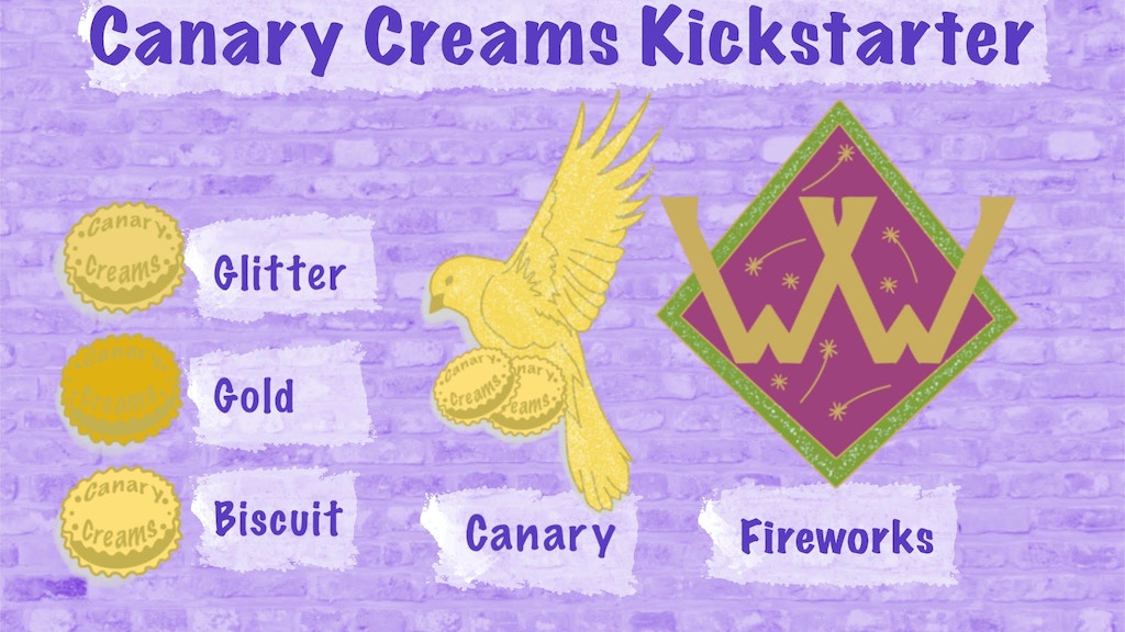 Canary Creams: Magical Enamel Pins