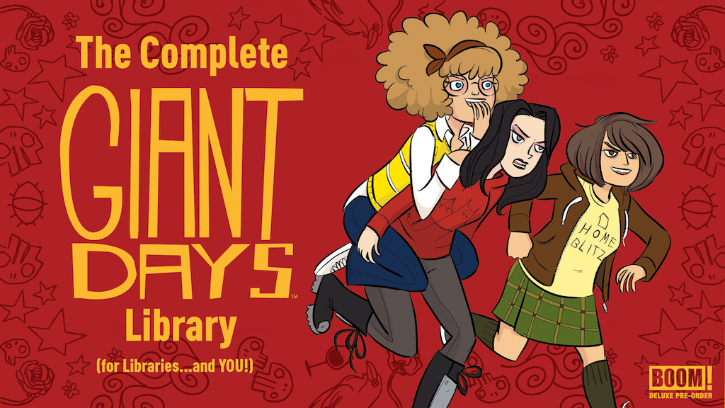 The Complete GIANT DAYS Library (for Libraries…and You!)